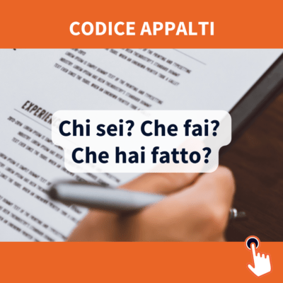 Area Comune - P.A. Requisiti Appalto