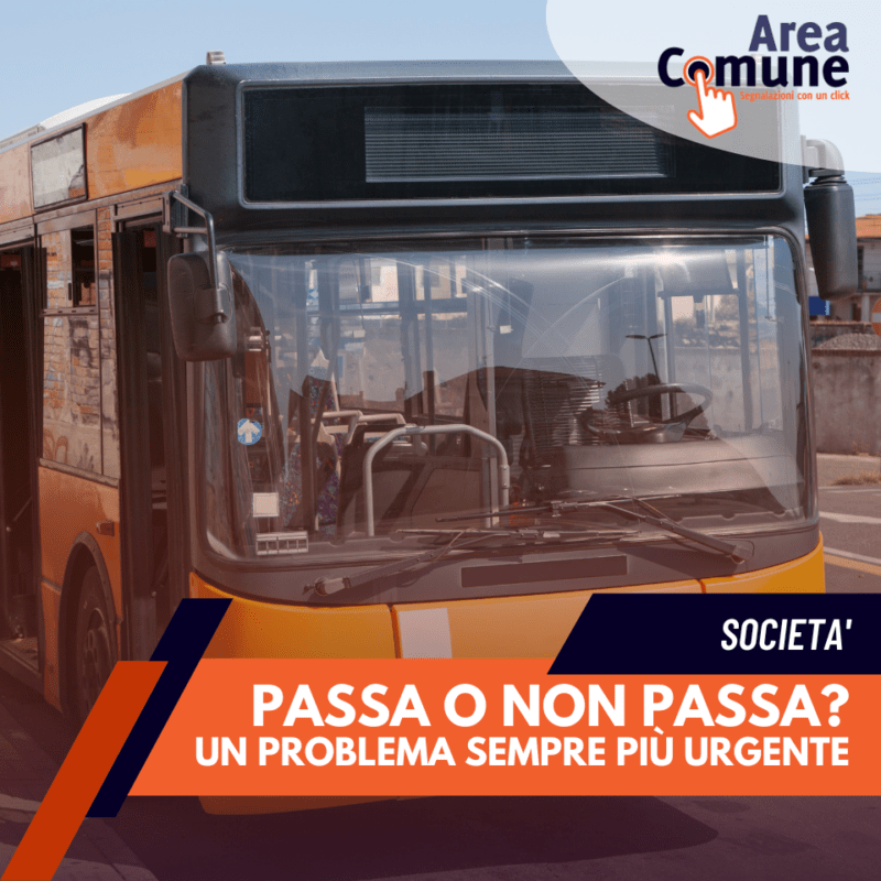 Area Comune - P.A. - Assenza di mezzi in alcune province