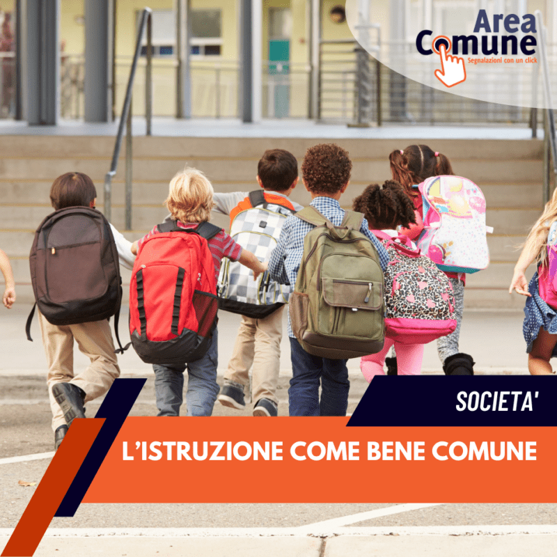 AREA COMUNE - L'istruzione come bene comune