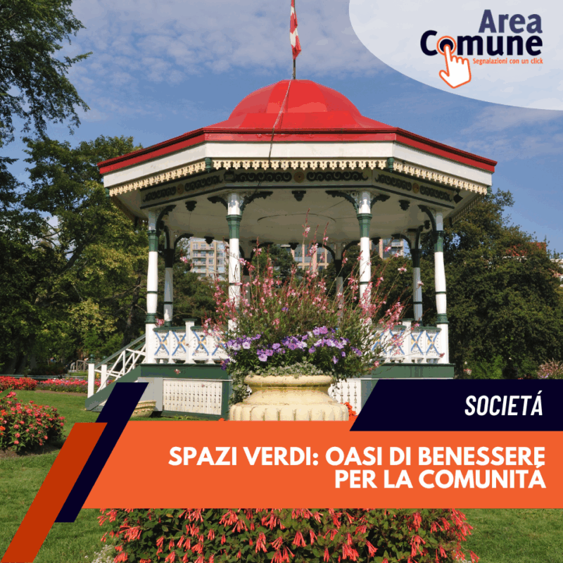 Area Comune: spazi verdi